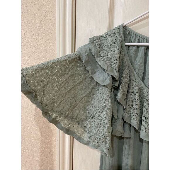 Free People Rush For Ruffles Romper NWOT Size XS - Picture 4 of 9